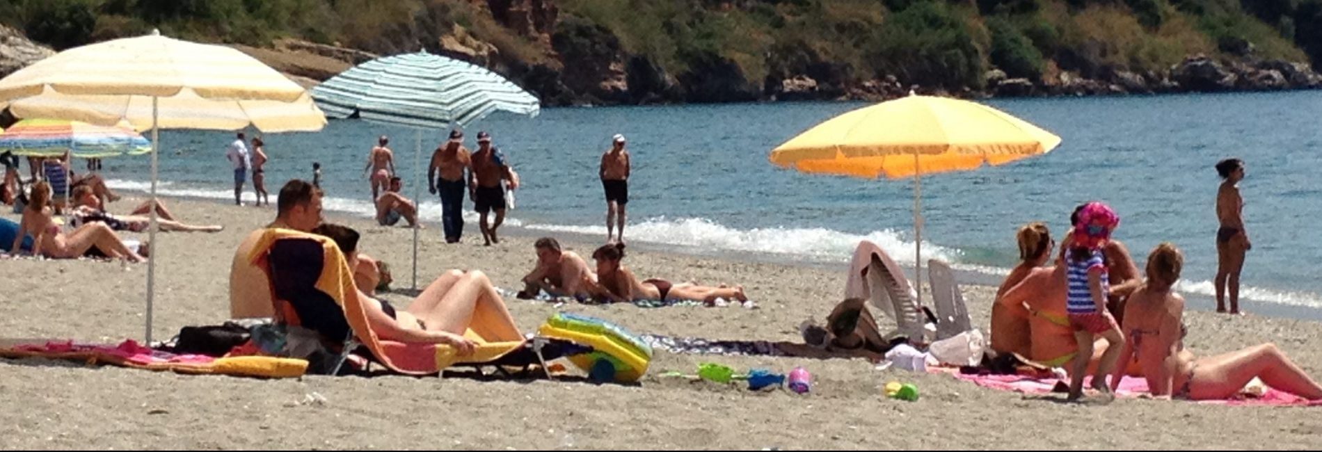 Playa Burriana, Nerja